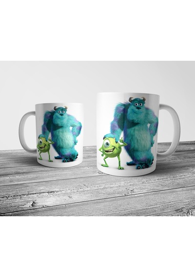 Pixxa Sevimli Canavarlar - Monsters Inc Kupa Bardak Model 3