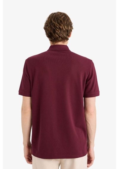 Defacto Nefes Alabilen Polo Tişört F9769ax26spbr34 Bordo-br34