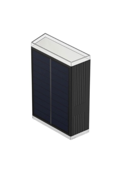 Ack Ag60-19801 Ip54 Çift Yönlü Solar Led Bahçe Duvar Apliği