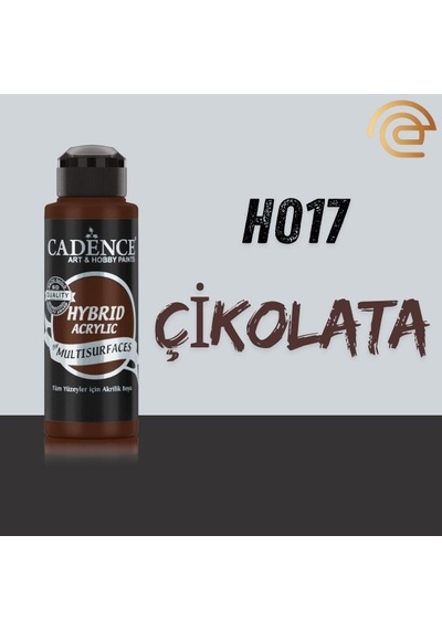 Cadence Hybrid Multisurface Akrilik Boya 120 Ml H017 Çikolata