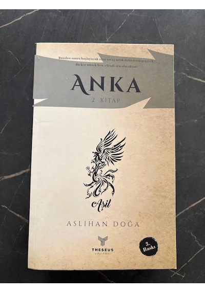 Anka Serisi- Aslıhan Doğa- Theseus Yayınevi- Anka1- Anka 2- Anka 3- Anka 4- Anka 5