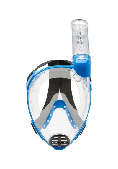 Cressi Baron Çocuk Tam Yüz Maskesi Clear-blue Xs Mavi