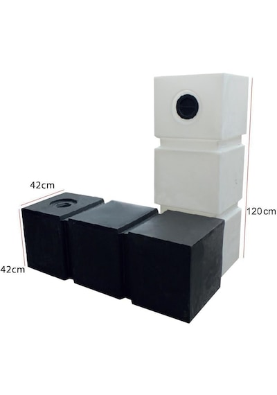 Shuıvan Karavan Su Deposu 200 Litre 120x42x42cm-578