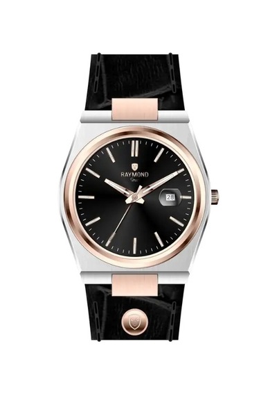 Raymond Erkek Kol Saati Rym-633061-slım-ıpr-bk Lacivert - Rose Gold