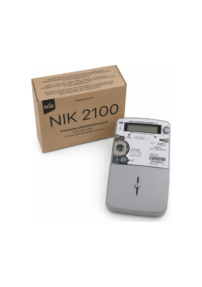 Nık 2100 Ap6t Elektrik Sayacı Tek Fazlı, Çok Tarifeli, Rs-485 Destekli Dijital Ölçüm Cihazı