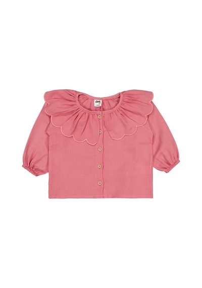 Civil Baby Düz 6-18 Ay Gömlek - Turuncu Soft Kiremit