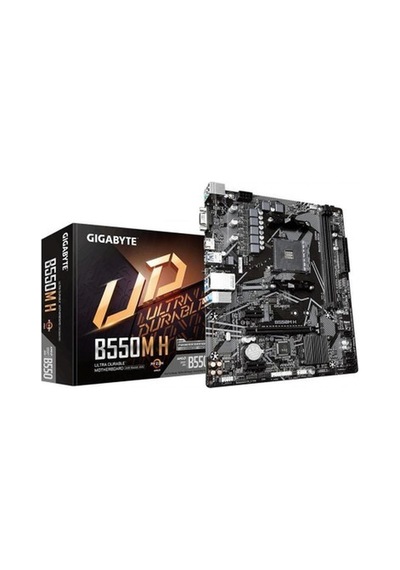 Gigabyte B550m H Am4 Ryzen Ddr4 M.2 Socket Vga Hdmı Anakart