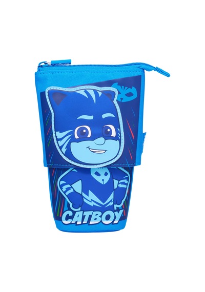 Smıggle Pj Masks Pija Maskeliler İç İçe Geçebilen Katlanır Kalem Kutusu Mavi