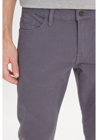 AC&Co / Altınyıldız Classics Slim Fit Dar Kesim Pamuklu Esnek Chino Erkek Pantolon Antrasit
