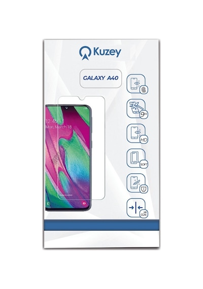 Samsung Uyumlu Galaxy A40 Temperli Ekran Koruyucu Kırılmaz Cam (535111439) 20 Tl Fark Ile Apple  iPhone Hızlı Şarj Kablosu