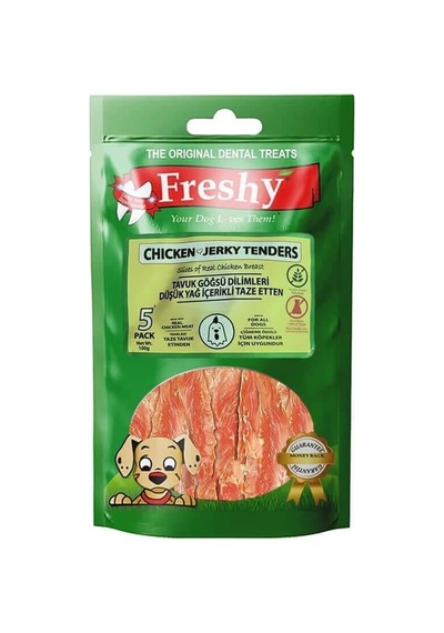 Freshy Chicken Liver Sticks Tavuk Etli Ciğerli Burgu Çubukları 100 Gr Sku: Zeus8690010327048