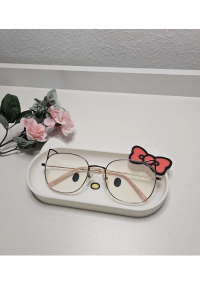 Hello Kitty Tasarımlı Gözlük Tutucu Ve Çok Amaçlı Organizer