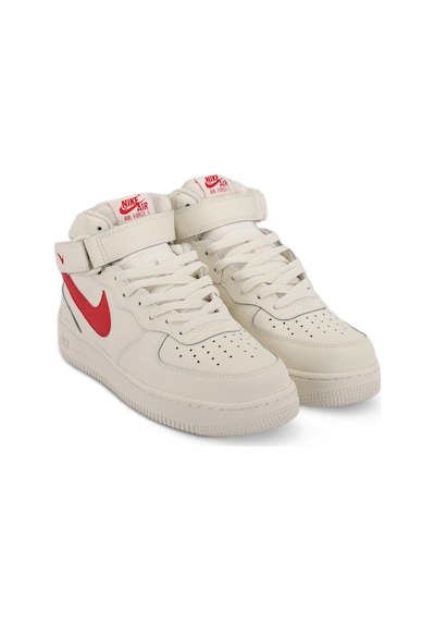 Nike 315123 Air Force 1 Mıd '07 Unisex Beyaz Sneaker Beyaz