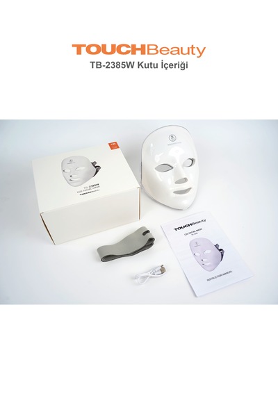 Touchbeauty Tb2385w 7 Renkli Led, Sıkılaştırıcı Ve Terapi Yüz Bakım Maskesi