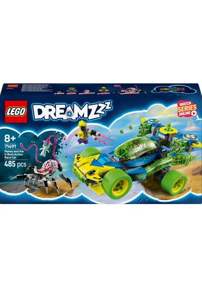 Lego Dreamzzz 71491 Mateo Ve Z-blob Aksiyon Yarış Arabası 485 Parça