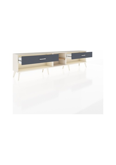 Arges Tv Ünitesi Tek Raflı 2 Çekmeceli 220x30x51 Aytaşı-çam/antrasit Atlas Çam/antrasıt - Aytası Arges Tv Ünitesi Tek Raflı 2 Çekmeceli 220x30x51 Aytaşı-çam/antrasit Atlas Çam/antrasıt - Aytası