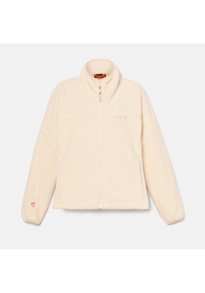 Timberland Polartec Full-zip Fleece Kadın Krem Ceket