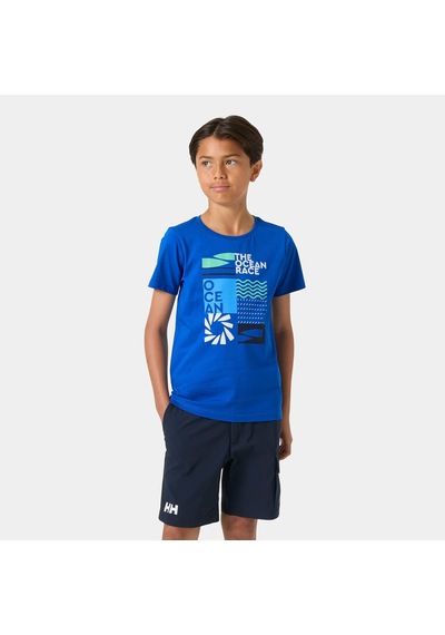 Helly Hansen Jr The Ocean Race T-shırt Mavi