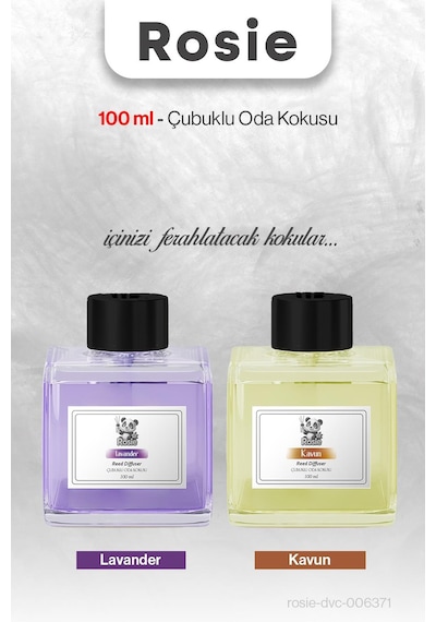 Rosıe Lavanta Ve Kavun 100 Ml Çubuklu Oda Kokusu Fresh