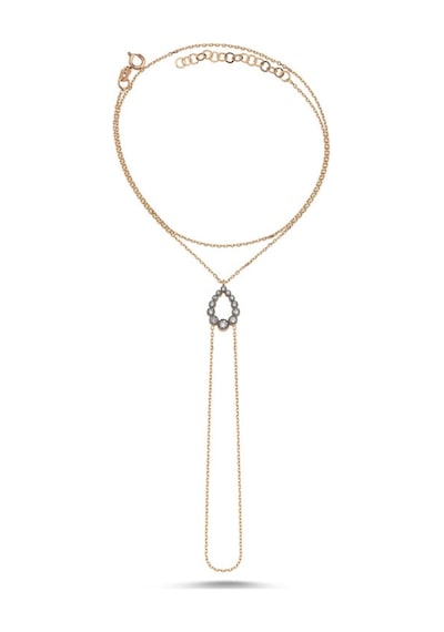 Rose Altın  Şahmeran Bileklik Damla Sk42-7430035 Rose Gold