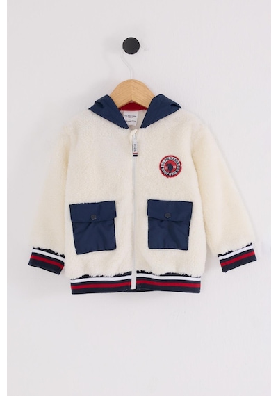 U.S. Polo Assn. U.s. Polo Assn Erkek Bebek Usb2538 Bebek Mevsimlik Mont Beyaz-2218 Beyaz