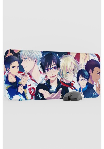 Yuri On Ice Anime V4 - 70x30 Xl Gaming Kauçuk Kaymaz Taban Mouse Pad Fare Altlığı