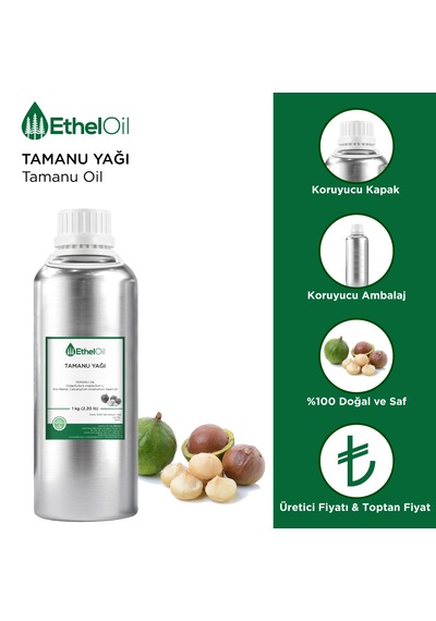 Tamanu Yağı Tamanu Oil - 1 Kg - Saf Ve Doğal Sabit Yağ 1 KG