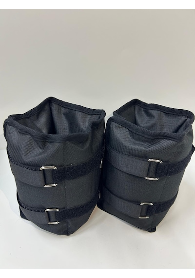 Me&ra Sport 2 Kg X 2 Adet El Ayak Bilek Ağırlık Seti Kum Ağırlık Torbası siyah
