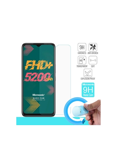 Microsonic Infinix Hot 11s Nano Glass Cam Ekran Koruyucu
