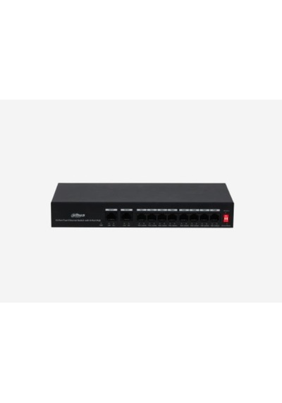 Dahua Pfs3010-8gt-96 8 Port 8xge-2xge 96w Poe Switch