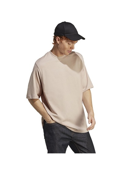 Adidas M Caps Tee Erkek Günlük Tişört Ic4101 Bej Ic4101