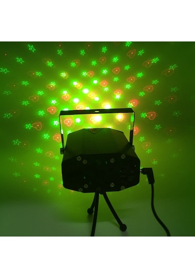 Sahne Disko Lazeri Led Lazer Mavi Mini Lazer
