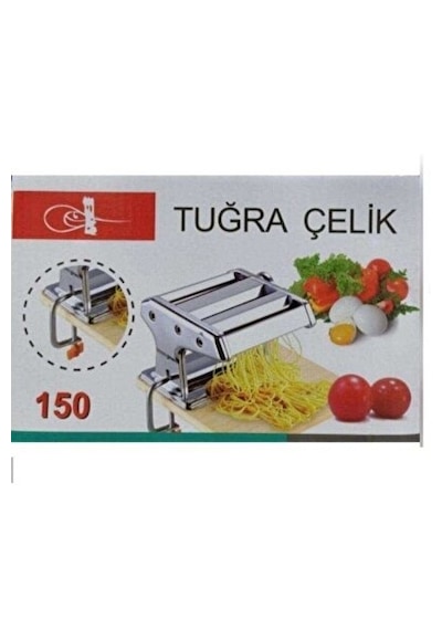 Lunaev 150 Mm Erişte Makarna Hamur Kesme Makinesi Açık Bej
