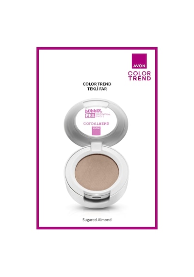 Avon Color Trend Tekli Far Sugared Almond