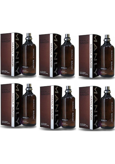 Manly Savor Erkek Parfüm EDC 6 x 125 ML