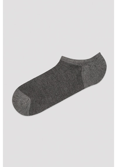 Penti Erkek Bambu 2li Sneaker Çorabı Lacivert Gri Gri - Lacivert