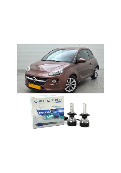 Opel Adam Kısa Far Ampulü H7 Access Yeni Seri Beyaz 2012-2019