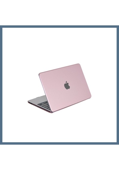 Buradabulabilirsin Macbook Uyumlu Neo Şeffaf Macbook Uyumlu Kapak - Pembe Bbz