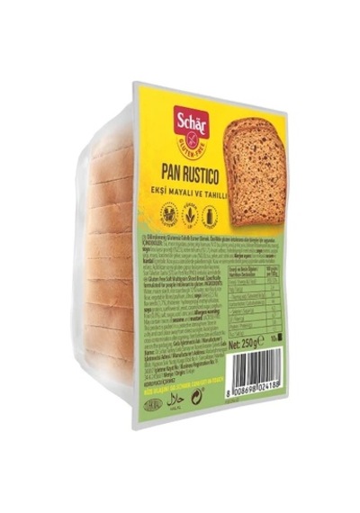 Schar Glutensiz Pan Rustico Ekmek 250 G