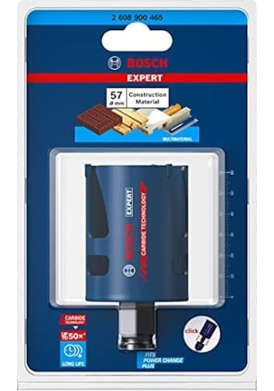 Professional 1x Expert Construction Material Delik Açma Testereleri Yumuşak Ahşap, Sunta, Tuğla, Yumuşak Döşemeler, Fiber Plastik Gfk, Cfk, Ø 57 Mm, Aksesuar Darbeli Matkap/vidalama Professional 1x Expert Construction Material Delik Açma Testereleri Yumuşak Ahşap, Sunta, Tuğla, Yumuşak Döşemeler, Fiber Plastik Gfk, Cfk, Ø 57 Mm, Aksesuar Darbeli Matkap/vidalama