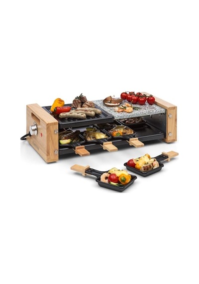 Klarstein Chateaubriand Raclette Grill Elektrikli Taş Izgara ve Barbekü