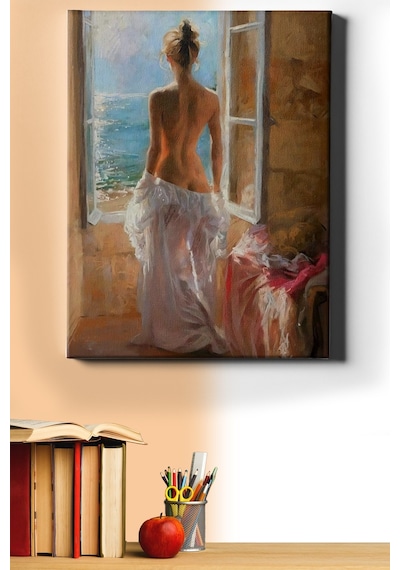 Webstyle Sayılarla Boyama Seti Kasnaklı Cazibe 50 X 65 Cm