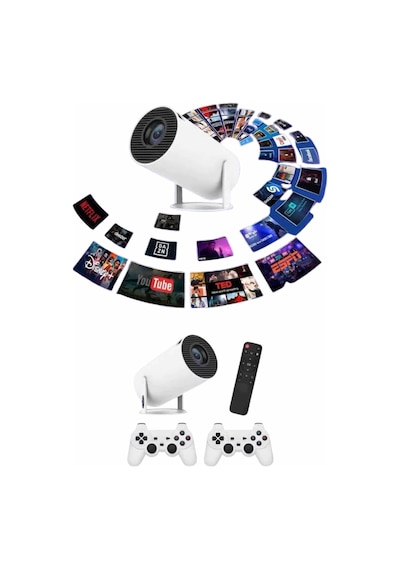Bay Full Hd 8 Gb Ayaklı Çift Kollu 4k Video Oyun Konsolu Taşınabilir Yeni Nesil Najmaddin 04303523
