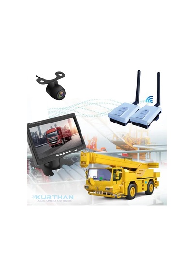 7 İnç Monitör+kamera+wifi Set 12v Kayıt Yapmaz