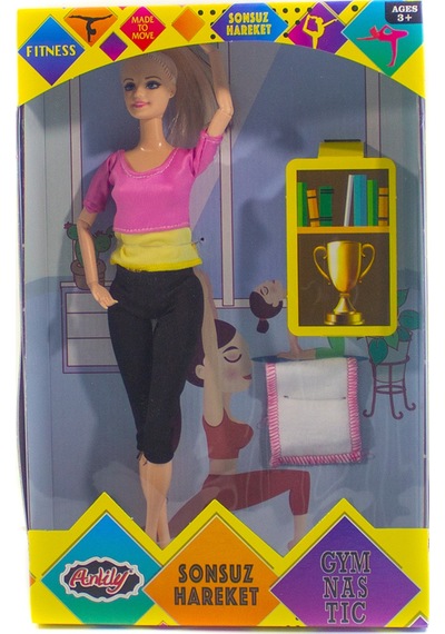 Sonsuz Hareket Oyuncak Bebek Eklemleri Hareketli Fitness Bebek