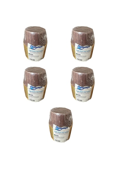 Dolphin Muffin Kağıt Karton Altın Kahve Cupcake Kek Kalıbı Kapsülü Kabı - 25 Adetlik 5 Paket