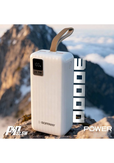 Ag05-001 Ag05-001 30.000 Mah P.bank 22.5w Type-c + Usb Çıkışlı BEYAZ