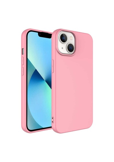 Apple Uyumlu iPhone 14 Plus Kılıf Zore Mara Lansman Kapak Pembe