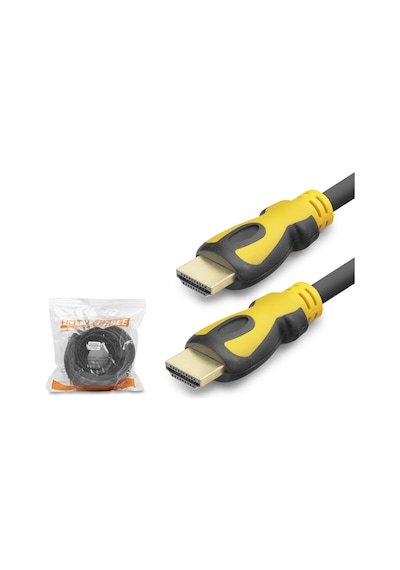 Nodar Xy6005 Hdmı Kablo 14+1 Od 7.0 Mm 12.9 M - Siyah Sarı