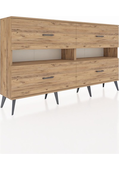 Arges Konsol 2 Raflı 4 Çekmeceli 176x30x99 Çam-çam Atlas Çam/atlas Çam - Atlas Çam Arges Konsol 2 Raflı 4 Çekmeceli 176x30x99 Çam-çam Atlas Çam/atlas Çam - Atlas Çam
